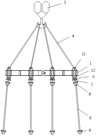 拆装式吊梁结构的制作方法