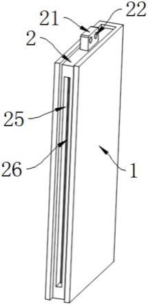 一种电梯门板的缓冲减震结构的制作方法
