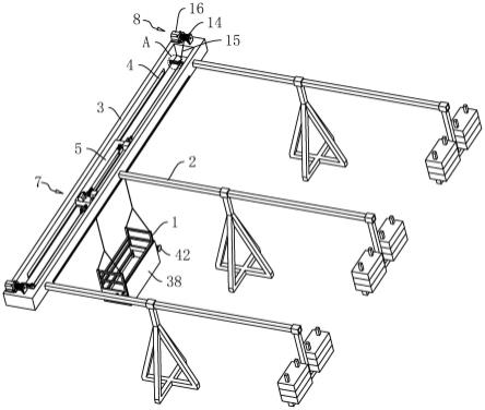 轨道式移动吊篮的制作方法