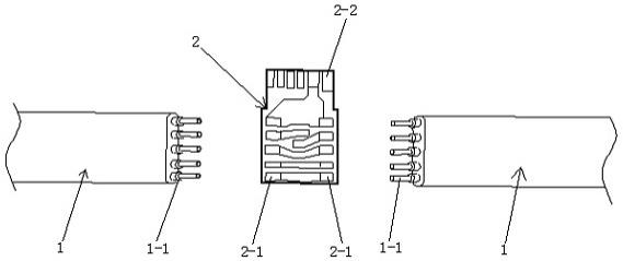 一种电路板输出分线器的制作方法