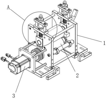 一种板材开料机的压轮装置的制作方法