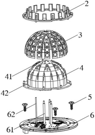 一种立体球面LED结构的制作方法