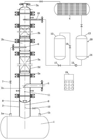 聚缩水甘油的蒸馏装置的制作方法