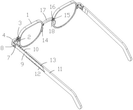 一种光学眼镜框的制作方法