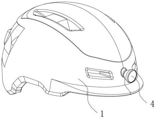 一种可以180度旋转的头盔前后灯的制作方法