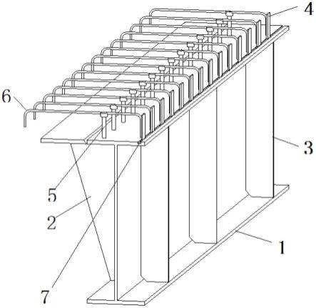 一种混凝土悬挑楼板受力钢筋与钢梁连接结构的制作方法