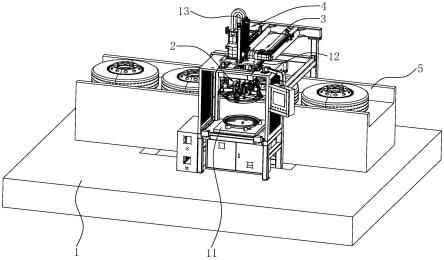 一种分体式轮毂用挡圈的全自动安装机的制作方法