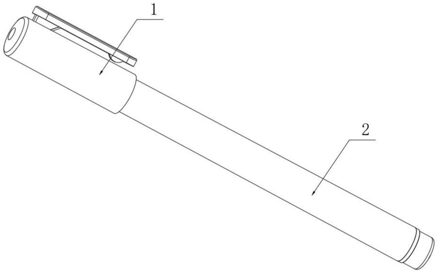 一种可拆卸式滚轮印章笔的制作方法