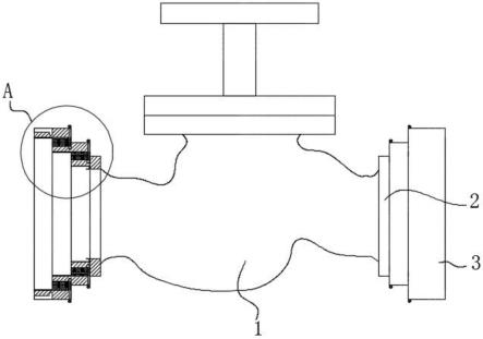 一种机房暖通工程用暖通管管道控制阀调节结构的制作方法