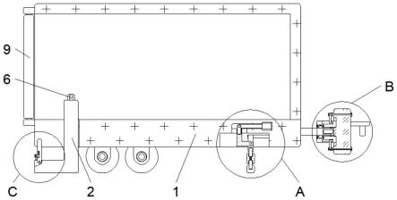 一种具有升降拖挂功能的可调式精准导向的半挂车的制作方法