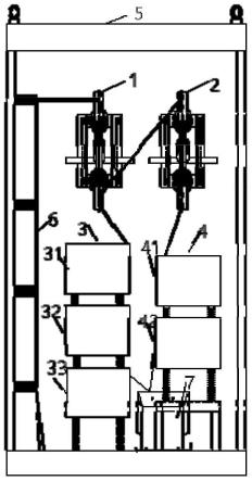 一种高压厂用电系统中性点接地电阻自动切换柜的制作方法