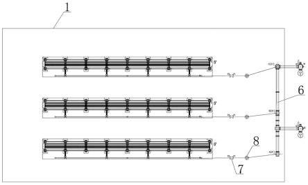 一种150kV柔直换流站的撑挂结合式阀厅布置结构的制作方法