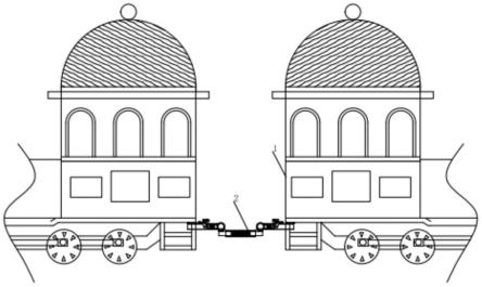 一种小火车车厢连接装置的制作方法