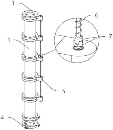 一种钢烟囱减震结构的制作方法