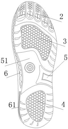 一种仿生曲面鞋底的制作方法
