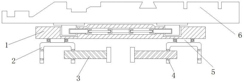 一种四针床横机的针板结构的制作方法
