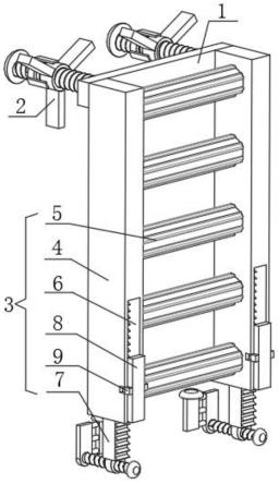 一种钢结构施工用通用爬梯的制作方法