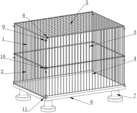 一种仓储用折叠式中空板箱的制作方法