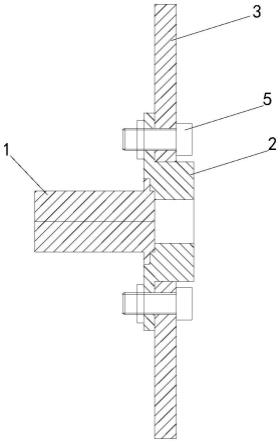 一种电梯门体驱动轴安装结构的制作方法