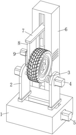 一种航空轮胎胎侧加工设备的制作方法
