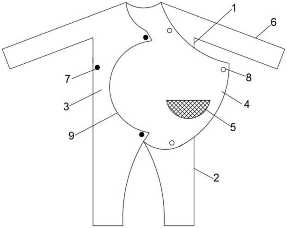 一种产妇专用病服