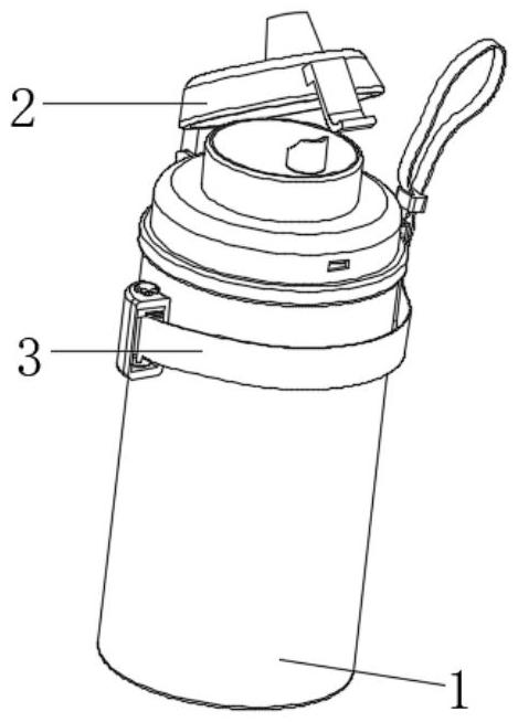 一种运动型健康水杯