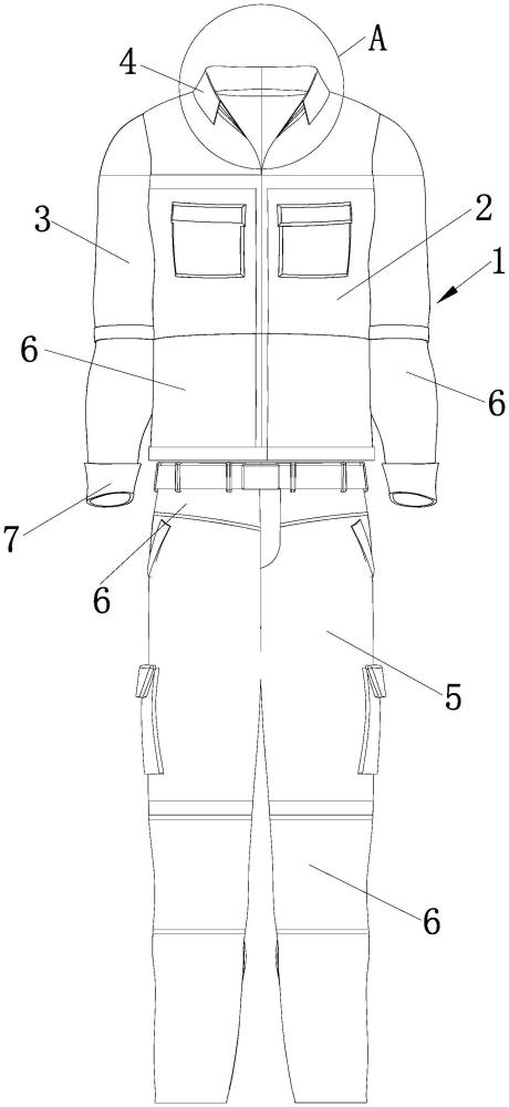 一种具有摔倒保护功能的服饰的制作方法