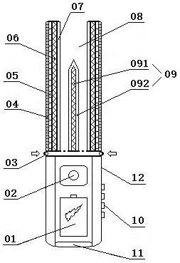 一种基于油膜加热与发汗冷却隔热的电加热器具的制作方法