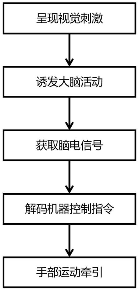 一种脑控手部外骨骼方法和设备