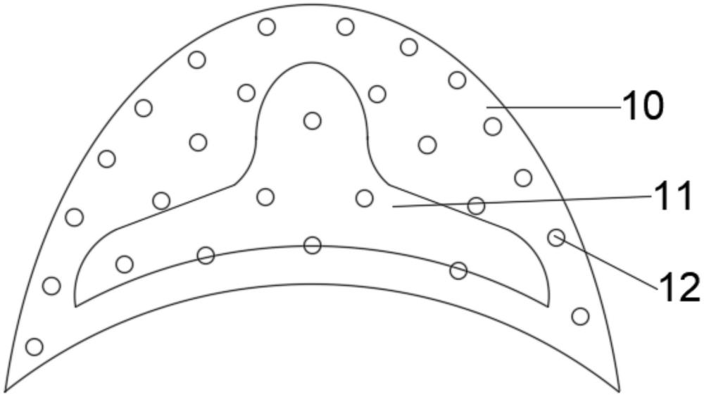 一种西服透气肩棉的制作方法