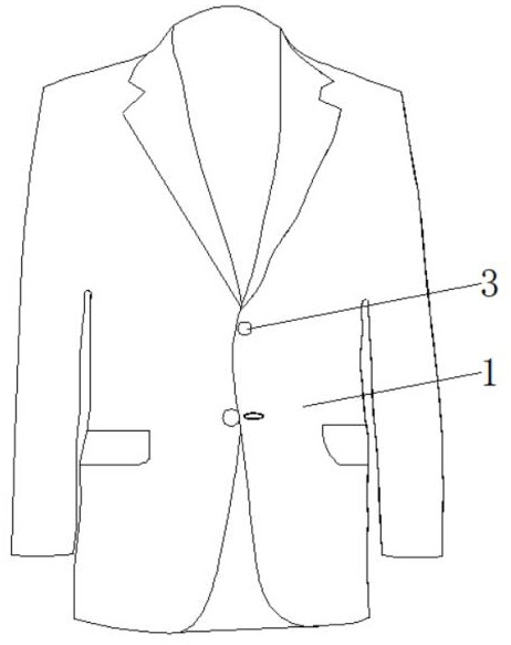 一种纽扣可调式西服的制作方法