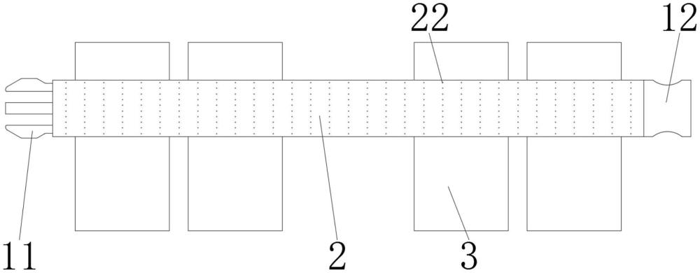 一种便于分类存放工具的腰带的制作方法