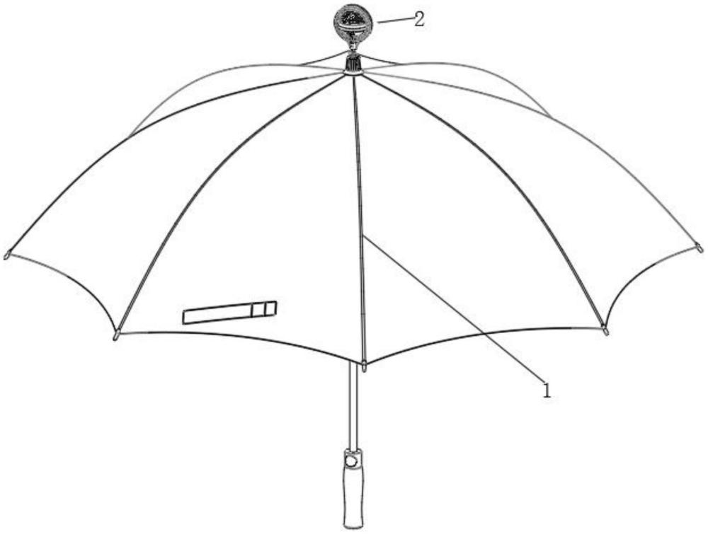 一种具有捡球功能的雨伞的制作方法