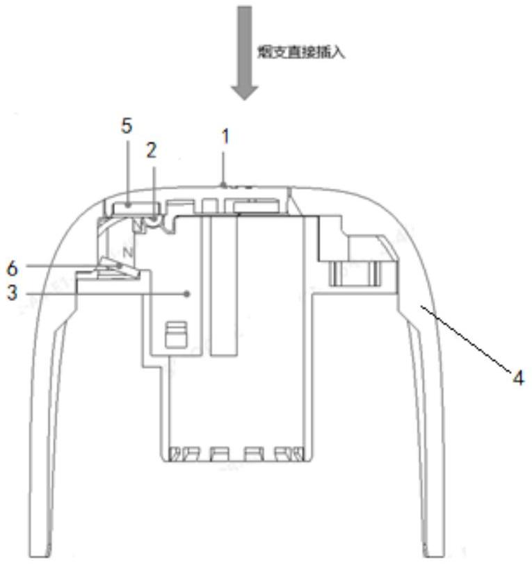 一种用于烟具的卷烟插入端口防护结构的制作方法