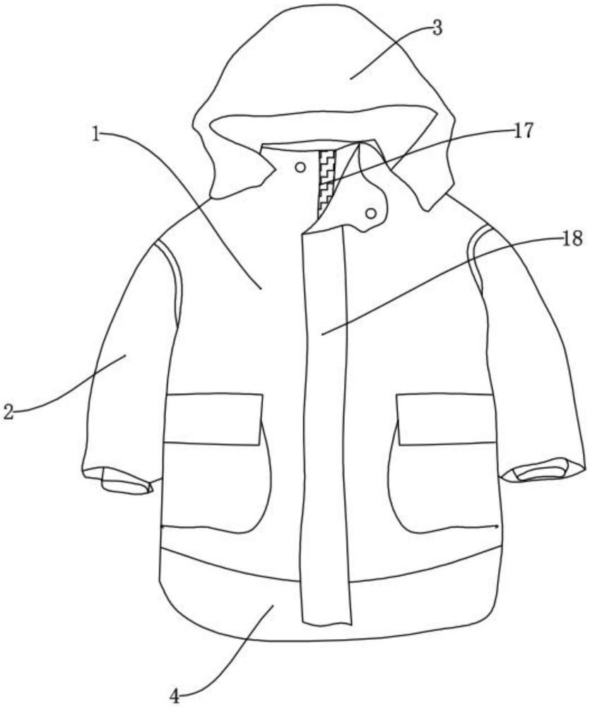 一种新型儿童保暖棉衣的制作方法