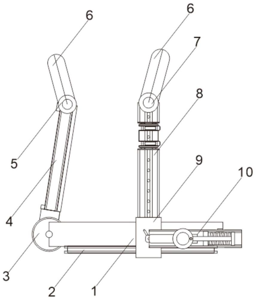 一种具有缓冲结构的新型肋骨牵开器