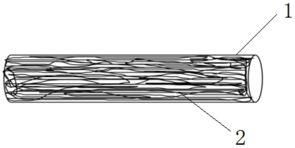 一种非丝束材质滤棒及其制备方法与流程