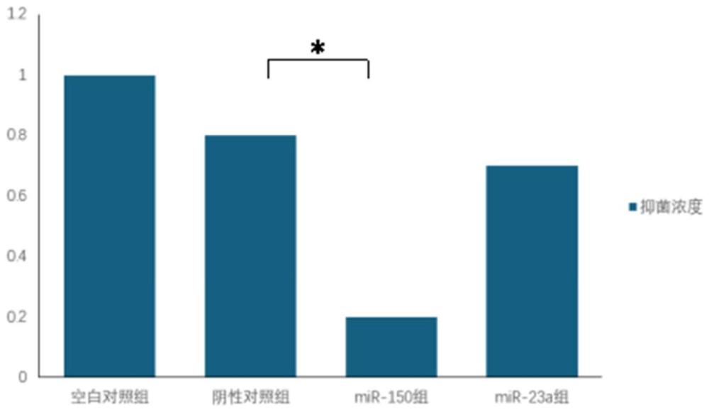 一种miRNA在抑制耐药细菌中的应用