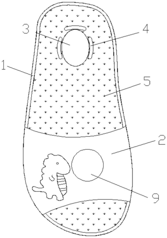 一种具有排水结构的儿童拖鞋的制作方法