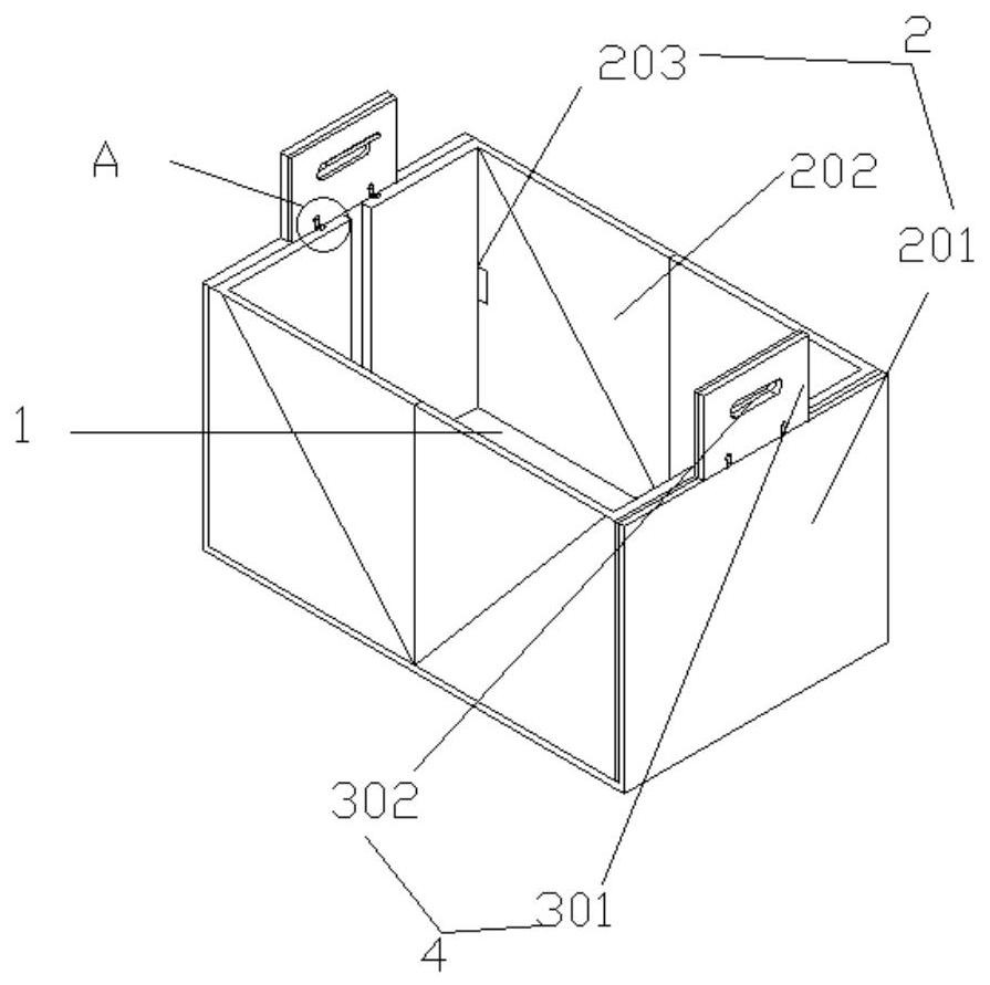 一种一次性低成本纸质折叠猫砂盆的制作方法