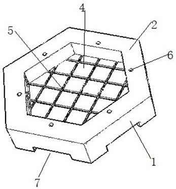 一种虾形草或大叶藻生态修复礁体的制作方法