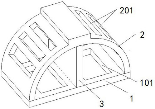 一种复合型牡蛎礁结构的制作方法