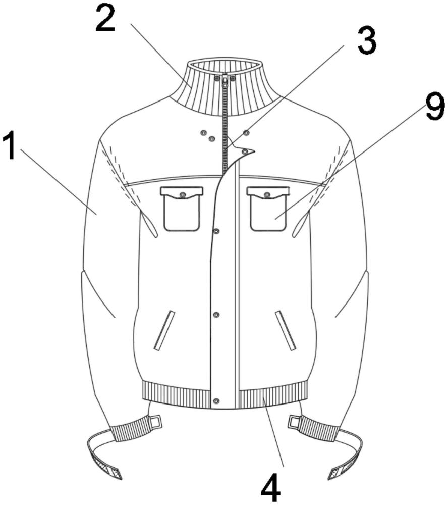 一种保暖工作服的制作方法