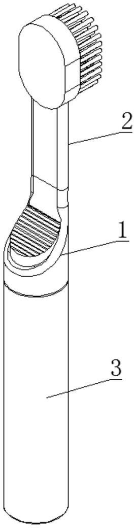 一种盲人牙刷