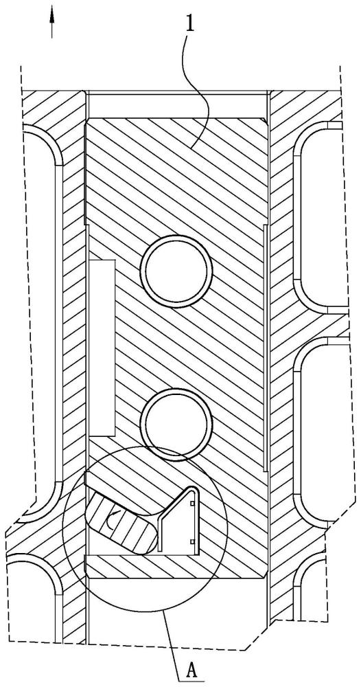 一种座椅小桌板轨道阻尼器的制作方法