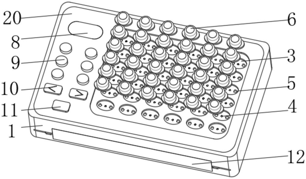 一种棋子便于收纳的数独游戏棋盘的制作方法