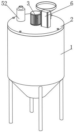 一种建筑地砖加工的原料搅拌机的制作方法