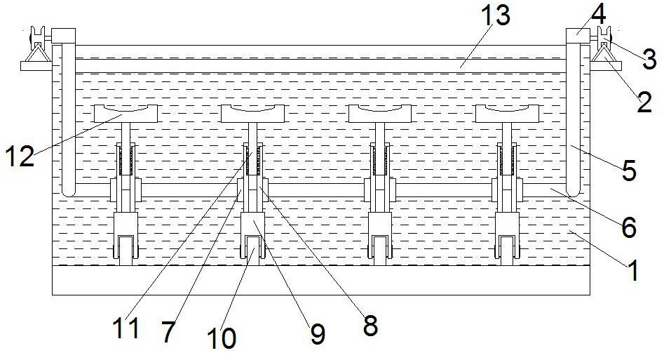 一种成人游泳初学者训练装置