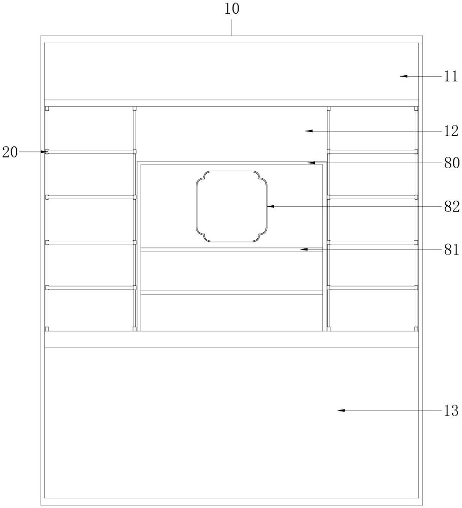 一种改进型展示柜的制作方法