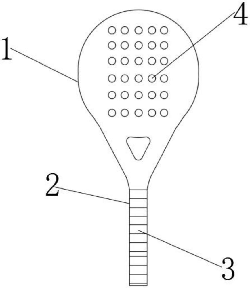 一种新型沙滩球拍的制作方法